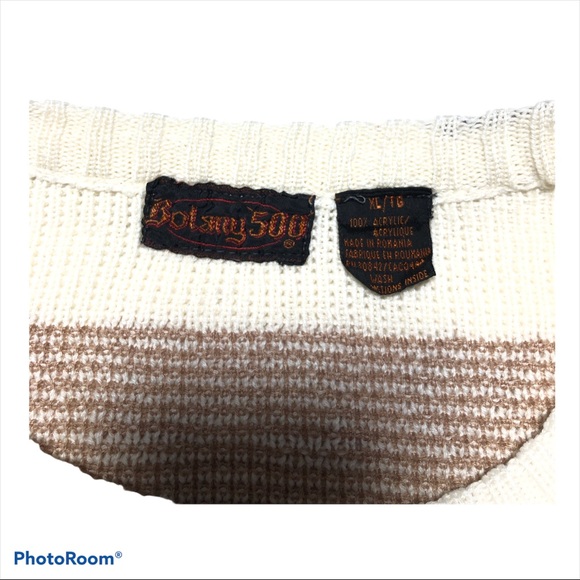 Vintage Botany 500 Grandpa Dad Ski Sweater  Aztec - Picture 7 of 7